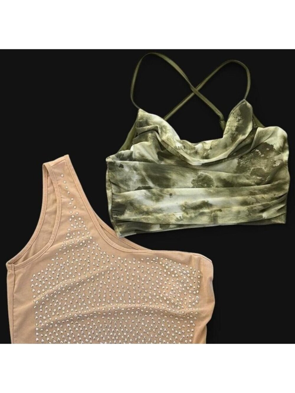 Women's Casual Glam Crop Top Bundle